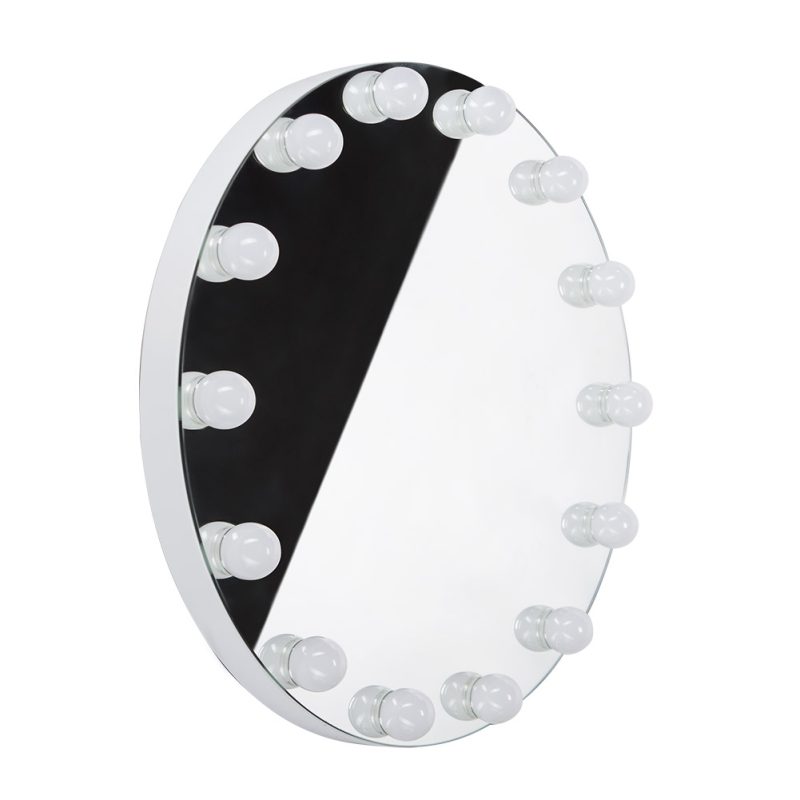 Lustro podświetlane LED HOLLYWOOD śr 50cm